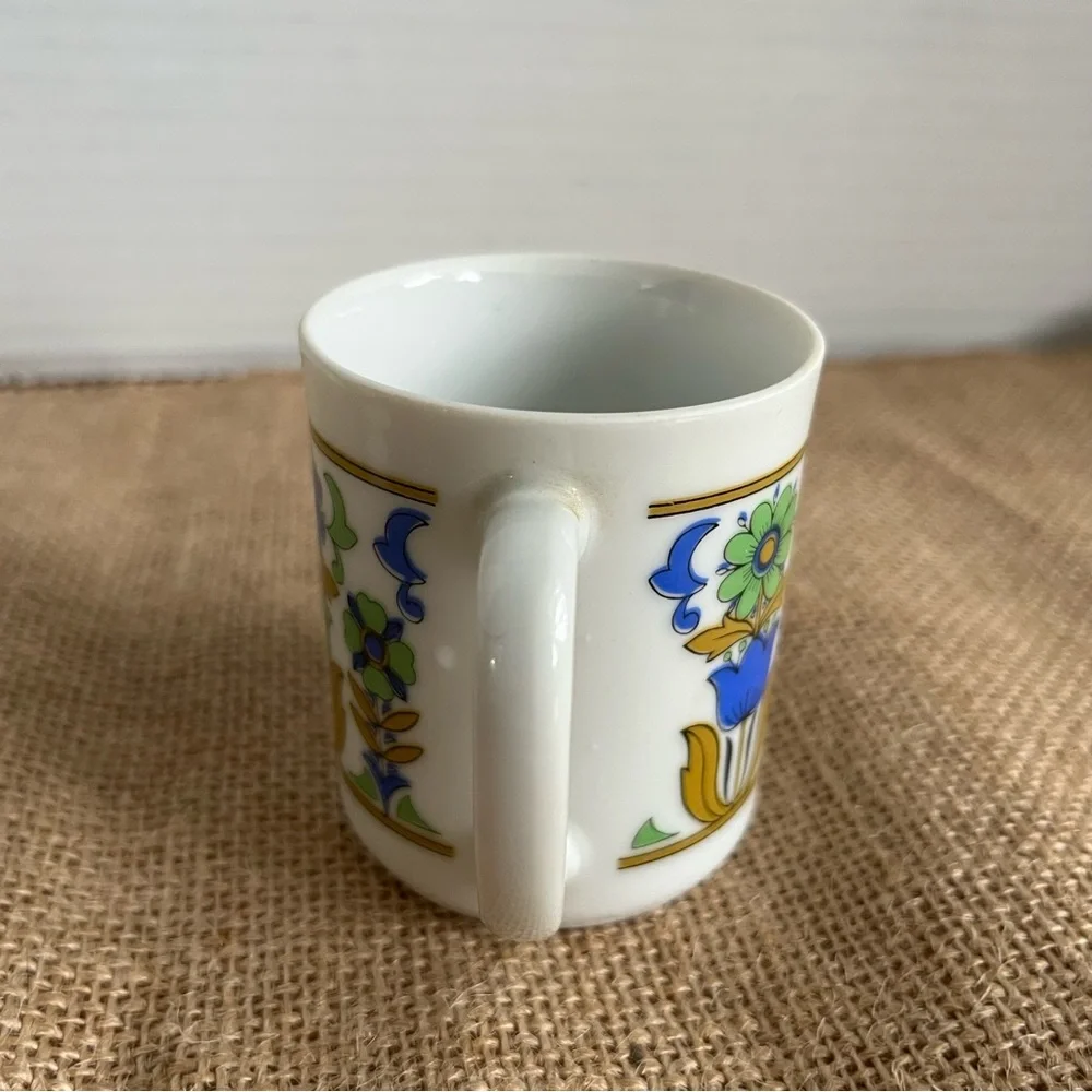 Vintage Stylecraft espresso mugs from Japan 1970s four